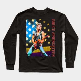 Rocking All Night with Bruce Long Sleeve T-Shirt